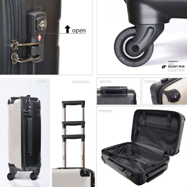 スーツケース　CR-A02WS　各パーツ